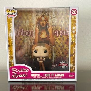 Funko Pop Album Featuring Britney Spears Special Edition